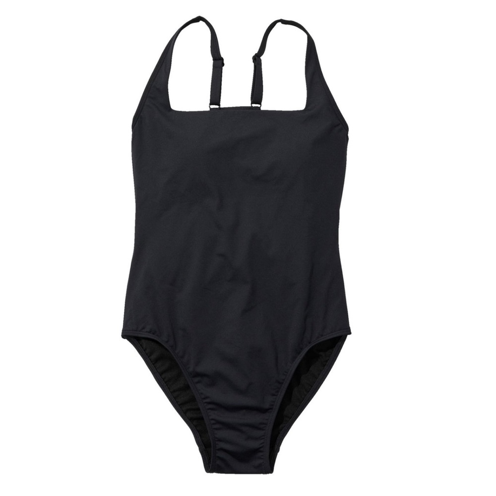 L.L. BEAN Women's New Currents Swimwear, Squareneck Tanksuit, Size 10 (NWOT)
